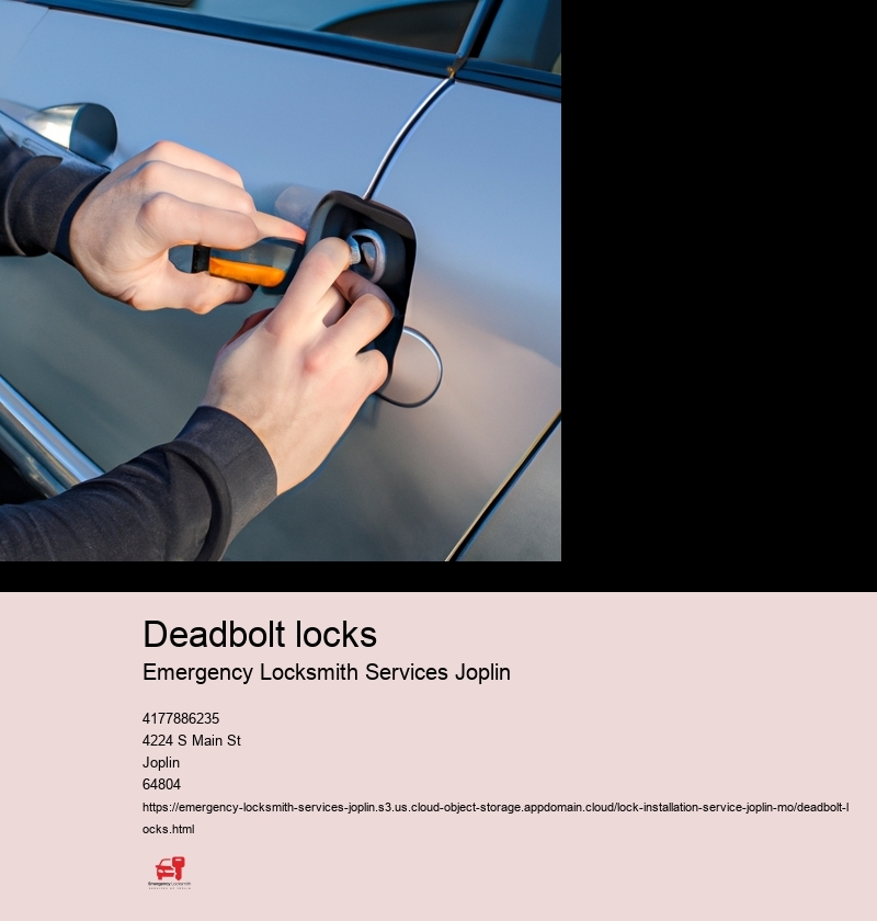 Deadbolt locks
